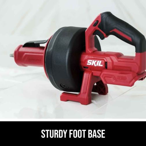 Tools SKIL New MULTIVOLT Power Snake Drain Cleaner 20V Kit 42Z8B2