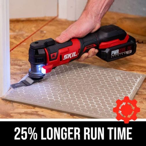 Tools SKIL PWR CORE 20 Brushless 20V Oscillating Multi-tool Kit 42Z8B38