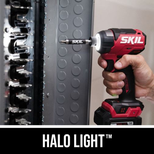 Tools SKIL PWR CORE 12 Brushless 12V 1/4 IN. Hex Impact Driver Kit 42Z8B8