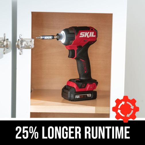 Tools SKIL PWR CORE 12 Brushless 12V 1/4 IN. Hex Impact Driver Kit 42Z8B8