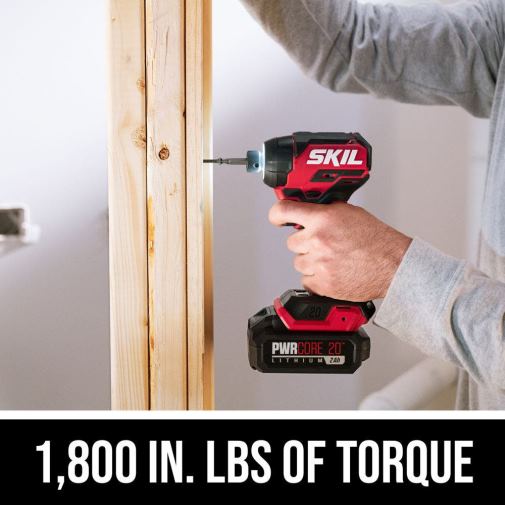 Tools SKIL PWR CORE 20 Brushless 20V Compact Drill Driver and Impact Driver Kit 42Z8B31