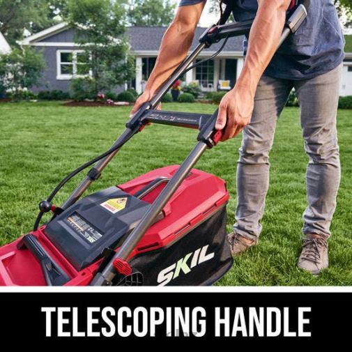Tools SKIL PWR CORE 20 Brushless 18 IN. Lawn Mower Kit 42Z8B27