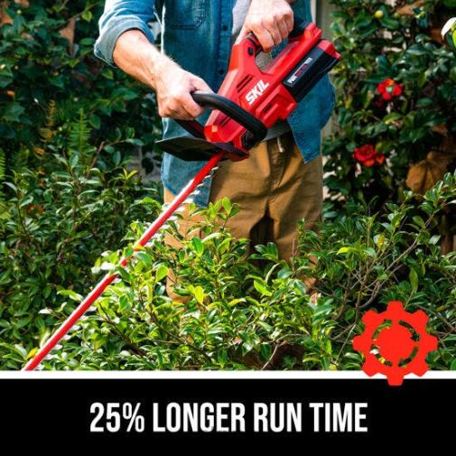 Tools SKIL PWR Core 40 Brushless 40V 24 IN. Hedge Trimmer Kit 42Z8B25