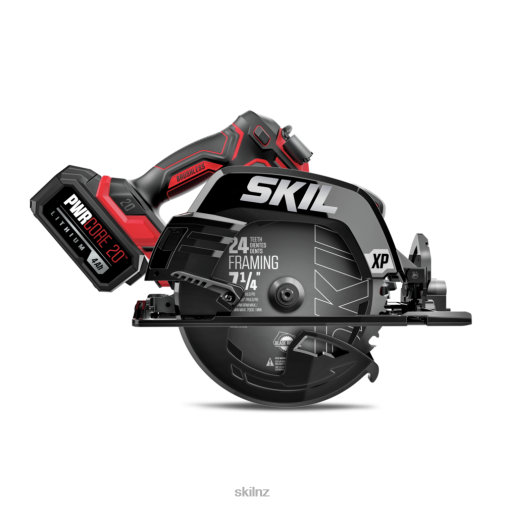 Saws SKIL New PWR CORE 20 XP Brushless 20V 7-1/4 In. Circular Saw Kit 42Z8B36