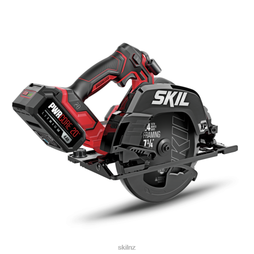 Saws SKIL New PWR CORE 20 XP Brushless 20V 7-1/4 In. Circular Saw Kit 42Z8B36
