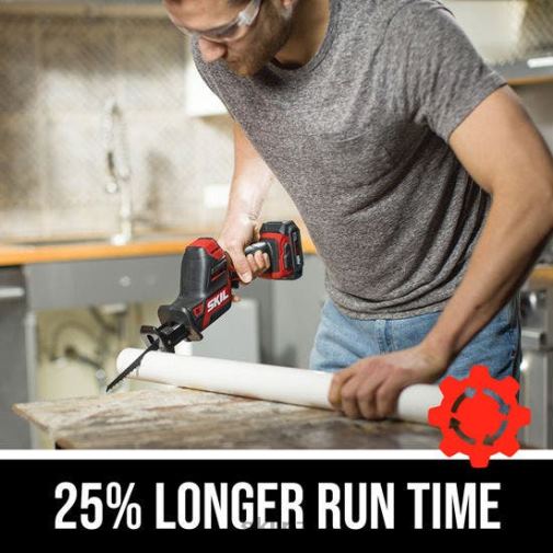 Saws SKIL PWR CORE 12 Brushless 12V Compact Reciprocating Saw Kit 42Z8B43