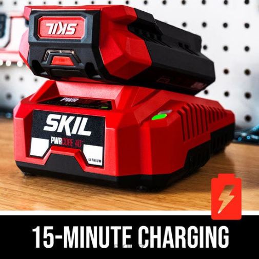 Saws SKIL PWR CORE 40 Brushless 40V 10 IN. Pole Saw Kit 42Z8B26